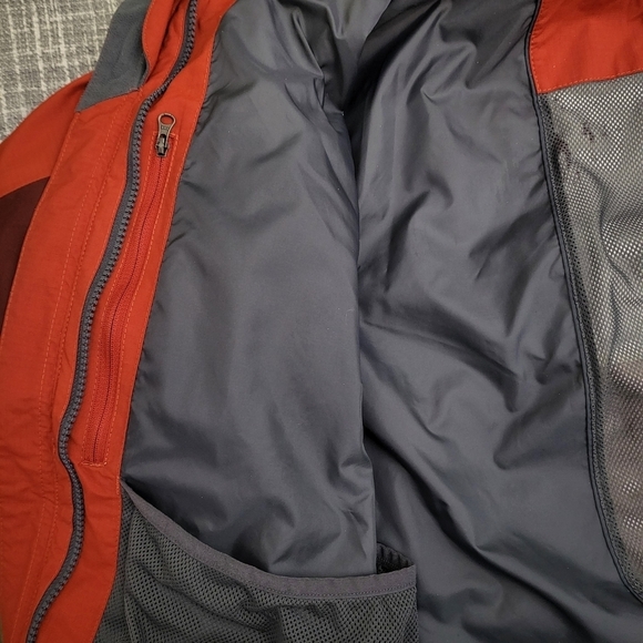 Columbia Interchange Jacket Wind Resistant Shell (No liner) Red/Dark Red Men's L - Picture 16 of 16